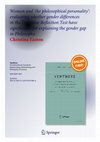 Research paper thumbnail of Women and 'the philosophical personality': evaluating whether gender differences in the Cognitive Reflection Test have significance for explaining the gender gap in Philosophy