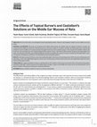 Research paper thumbnail of The Effects of Topical Burows and Castellanis Solutions on the Middle Ear Mucosa of Rats20190426 42327 1yyxi0e