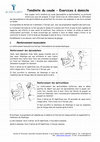 Research paper thumbnail of Tendinite du coude -Exercices à domicile