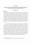 Research paper thumbnail of STRENGTHENING CIVIL MILITARY RELATIONS IN NIGERIA FOR IMPROVED NATIONAL SECURITY: LESSONS FROM THE FIELD