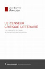 Research paper thumbnail of Jean-Baptiste Amadieu, "Le Censeur critique littéraire. Les Jugements de l’Index, du romantisme au naturalisme", Paris, Hermann, coll. Des morales et des œuvres, 2019. ISBN : 979-1-0370-0133-7.