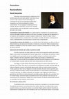 Research paper thumbnail of Racionalismo René Descartes