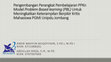 Research paper thumbnail of Pengembangan Perangkat Pembelajaran PPKn Model Problem Based learning (PBL) Untuk Meningkatkan Keterampilan Berpikir Kritis Mahasiswa