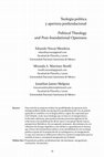 Research paper thumbnail of Eduardo Yescas Mendoza, Miranda A. Marínez Bonfil y Jonathan Juárez Melgoza, "Teología política y apertura posfundacional"