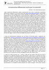 Research paper thumbnail of Un’autonomia differenziata anche per le università?