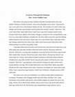 Research paper thumbnail of Second Sex Memengaruhi Pandangan