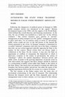 Research paper thumbnail of "Outsourcing the State? Public Transport reform in Dakar under President Abdoulaye Wade", B. Hibou, B. Samuel, L. Fourchard (dir.), The Spirits of Neoliberal Reforms and Everyday Politics of the State in Africa, Amalion Publishing, Dakar, 2016.