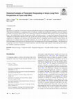 Research paper thumbnail of Historical Ecologies of Pastoralist Overgrazing in Kenya: Long-Term Perspectives on Cause and Effect