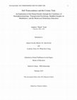 Research paper thumbnail of Self-Transcendence and the Cosmic Task:  An Exploration of the Primal Paradox through the Consilience of Neurophenomenology,  Transpersonal Psychology, Buddhist Insights on Mindfulness, and the Montessori Elementary Education