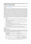 Research paper thumbnail of Treating Physically Generated Domestic Light Greywater with Low Tech Multimedia Layer Filters Solution