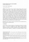 Research paper thumbnail of Ecological civilisation for China's urban sustainability. A review of normative criteria