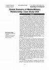 Research paper thumbnail of Global Scenario of Media-Military Relationship: Case Study USA