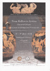 Research paper thumbnail of Conference program "From Kallias to Kritias", June 6-8, 2019