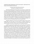 Research paper thumbnail of Calibrating the Age of Meadowood in South-Central Ontario -New Data from the Dawson Creek Site (BaGn-16), Rice Lake