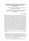 Research paper thumbnail of A PEDAGOGIA BASEADA NO GÉNERO TEXTUAL COMO PROPOSTA PARA A DIDÁCTICA DA ESCRITA EM MOÇAMBIQUE. In LINGUAGEM: ESTUDOS E PESQUISAS. Número Especial-2018.