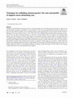 Research paper thumbnail of Techniques for scaffolding retrieval practice: The costs and benefits of adaptive versus diminishing cues