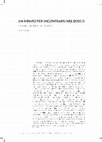 Research paper thumbnail of UN RIPARO PER INCONTRARSI NEL BOSCO Uwe Schroder