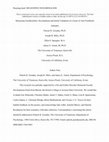 Research paper thumbnail of Measuring Neoliberalism: Development and Initial Validation of a Scale of Anti-Neoliberal Attitudes