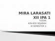 Research paper thumbnail of Latihan dan Pembahasan Soal Sejarah oleh MIRA LARASATI