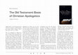 Research paper thumbnail of The Old Testament Basis of Christian Apologetics