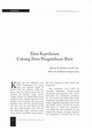 Research paper thumbnail of Ilmu Kepolisian; Cabang Ilmu Pengetahuan Baru