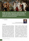 Research paper thumbnail of Críticas a la regulación de la arbitrabilidad objetiva en el derecho societario peruano