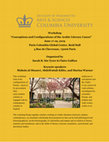 Research paper thumbnail of International Workshop "Conceptions and Configurations of the Arabic Literary Canon" - Flyer