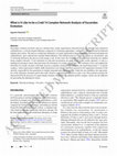 Research paper thumbnail of Ostachuk AI - What is it like to be a crab? A complex network analysis of eucaridan evolution