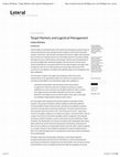 Research paper thumbnail of Target Markets and Logistical Management