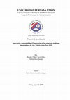 Research paper thumbnail of Innovación y sostenibilidad Empresarial en las empresas medianas importadoras de Ate, Vitarte Lima Perú 2019