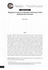 Research paper thumbnail of Moğultay b. Kılıç'ın el-Hasâisü'n-Nebeviyye Telifi Hakkında Bir İnceleme