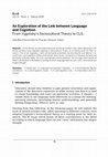 Research paper thumbnail of An Exploration of the Link between Language and Cognition: From Vygotsky's Sociocultural Theory to CLIL