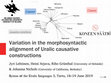 Research paper thumbnail of Variation in the morphosyntactic alignment of Uralic causative constructions