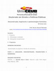 Research paper thumbnail of Doutorado em Direito e Políticas Públicas Desconstrução, hegemonia e epistemologias feministas 60 horas-aula