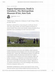 Research paper thumbnail of Ragnar Kjartansson, Death Is Elsewhere, The Metropolitan Museum Of Art, New York