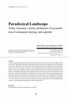 Research paper thumbnail of Paradoxical Landscape Today Caucasus's streets, production of accumula- tion of communist ideology and capitalist