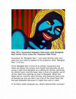 Research paper thumbnail of May 2011 Suranand Vejjajiva Interview with Bangkok Noir Artist Chris Coles for Thailand TNN TV24