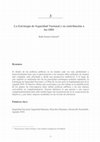 Research paper thumbnail of La Estrategia de Seguridad Nacional y su contribución a los ODS