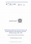 Research paper thumbnail of Rethinking Architecture for Friars: Process and Spatial Solutions in the Medieval and Early Modern Europe, 1200 -1500 European Architectural History Network Meeting