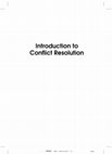 Research paper thumbnail of Introduction to Conflict Resolution: Discourses and Dynamics (Book Introduction)