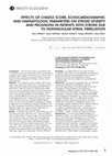 Research paper thumbnail of EFFECTS OF CHADS2 SCORE, ECHOCARDIOGRAPHIC AND HAEMATOLOGIC PARAMETERS ON STROKE SEVERITY AND PROGNOSIS IN PATIENTS WITH STROKE DUE TO NONVALVULAR ATRIAL FIBRILLATION