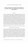 Research paper thumbnail of Cassar J. & Clark, M. (2019). The conceptualisation of leisure as an indicator and component of social wellbeing. In S. Vella, R. Falzon, & A. Azzopardi (Eds.), Perspectives on Wellbeing. A Reader (pp. 109–116). Leiden, Netherlands: Brill.