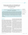 Research paper thumbnail of Lesiones orales asociadas con la enfermedad del virus de inmunodeficiencia humana una perspectiva clinica20190721 98575 1utst81