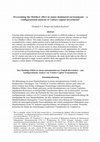 Research paper thumbnail of Overcoming the Matthew effect in status dominated environments - a configurational analysis of venture capital investments