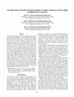 Research paper thumbnail of The Importance of Morally Satisfying Endings: Cognitive Influences on Storytelling in Gillian Flynn's Gone Girl