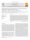 Research paper thumbnail of Carbon inequality at the sub-national scale: A case study of provincial-level inequality in CO2 emissions in China 1997-2007