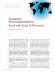 Research paper thumbnail of Sustainable Preservation Initiative: Local and Global Collaboration