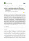 Research paper thumbnail of In Situ Hyperspectral Remote Sensing for Monitoring of Alpine Trampled and Recultivated Species