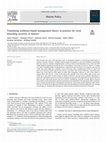 Research paper thumbnail of Translating resilience-based management theory to practice for coral bleaching recovery in Hawai'i