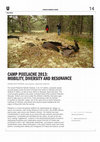 Research paper thumbnail of Camp Pixelache 2013: Mobility, Diversity and Resonance (2013)